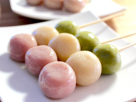 1で覚える/固くなりにくい もっちもち三色団子